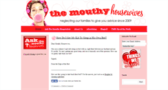 Desktop Screenshot of mouthyhousewives.com